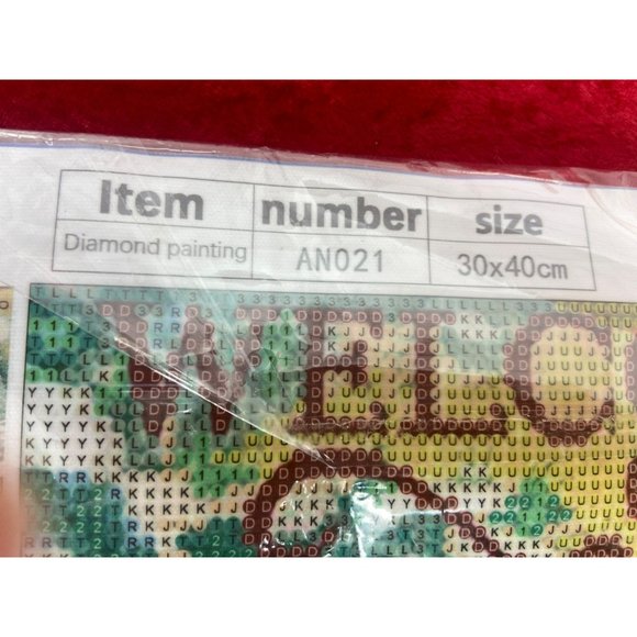 Welcome Friends Snowman Diamond Art Painting 30 x 40 - Picture 3 of 6